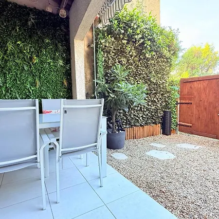 Apartmán Jungle 2 - Terrasse Clim Parking Et Piscine Antibes