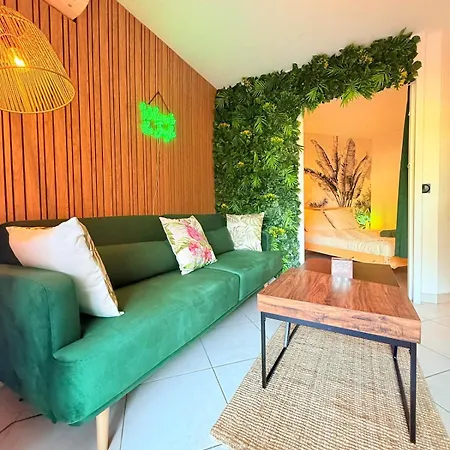 Jungle 2 - Terrasse Clim Parking Et Piscine Apartmán Antibes